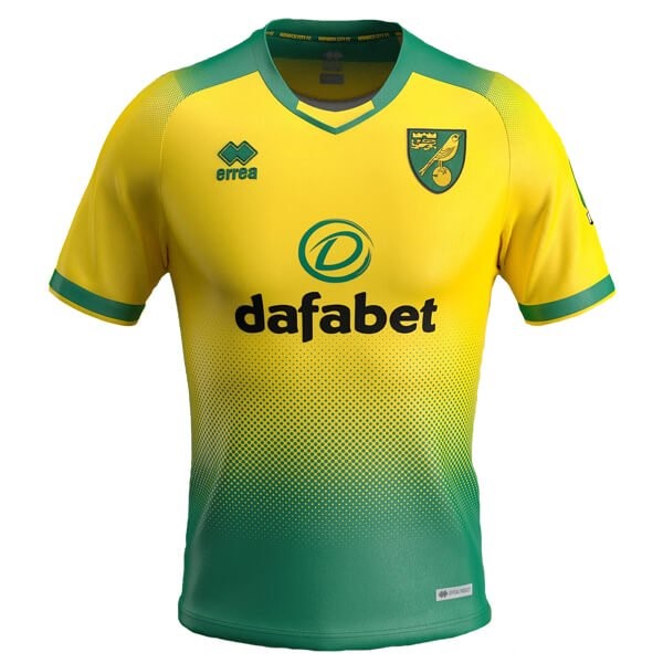Tailandia Camiseta Norwich City errea 1ª 2019/20 Verde